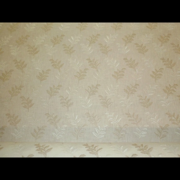 Floral Vine Embroidery Bohemian Sheer - Picture 6 of 7